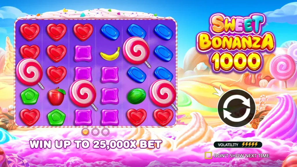 sweet bonanza visuals