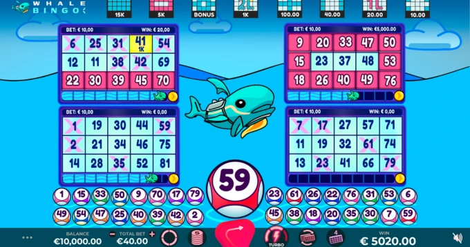 Whale Bingo slot